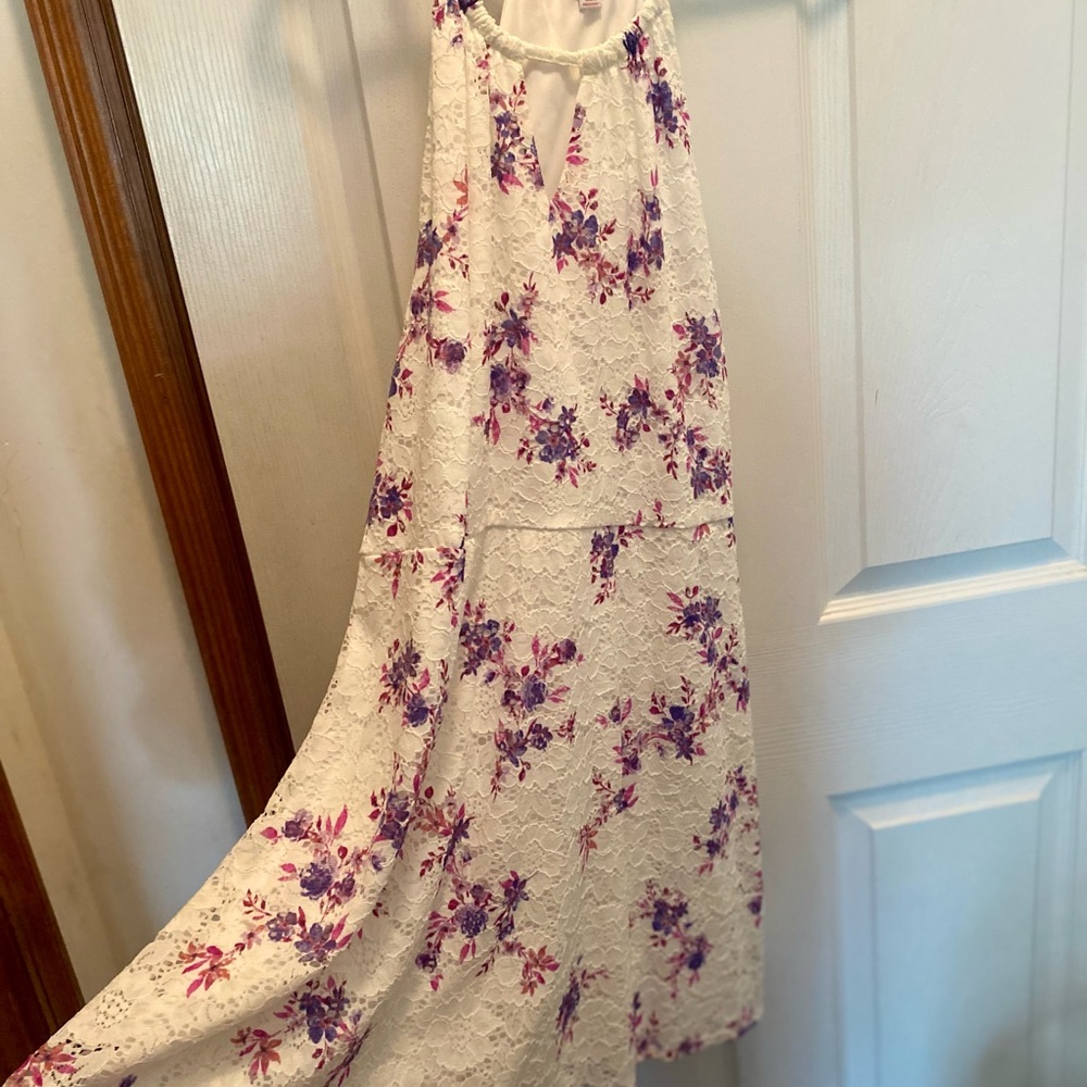 Candies(Juniors) Keyhole Fit & Flare Halter Dress, XL, New with tags